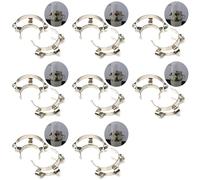 Kueohse 16pcs NO.24 Clip de Keck de Apriete Acero Inoxidable para 24/29 24/40 Conjunto de Vidrio Esmerilado