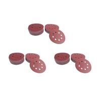 Kueohse 180 Piezas de Discos de Lijado de 5 Pulgadas Papel de Lija Surtido 60 80 120 180 240 320 Granos para Lijadoras de Orugas Power Random