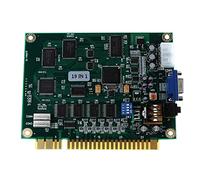 Kueohse 19 En 1 Multicade PCB Placa Tablero de Juego CláSico de, Salida VGA, Tablero de Juego de, Duradero Horizontal para Jamma
