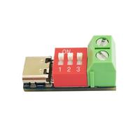 Kueohse 1PCS Tipo-C PD QC Trigger 5V-20V DC Módulo de Potencia de Voltaje Ajustable Ajuste de Voltaje Módulo de Señuelo de Carga Rápida