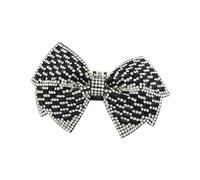 Kueohse 2 clips de zapatos desmontables con lazo brillante para mujer, hebillas de zapatos desmontables, accesorios decorativos para bodas, fiestas, C, fácil instalación