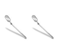 Kueohse 2 Espejo de Inspección Telescópico, Espejo de Inspección para Automóvil, Espejo de Extensión Retráctil para Inspección de Vehículos