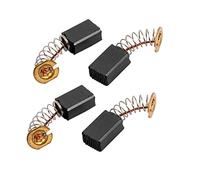Kueohse 2 pares de cepillos de carbon 12x9x6mm Herramienta electrica para motor electrico de percusion