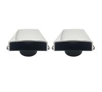 Kueohse 2 Pieza de VentilacióN con Base de Nailon, Parte Superior de Acero Inoxidable Marino 304 para Barcos y Accesorios