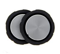 Kueohse 2 Piezas 55Mm Pasivo Bajo Radiador Altavoz Diafragma Auxiliar Fortalecer VibracióN Membrana Woofer DIY Accesorios
