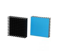 Kueohse 2 Piezas de Disipador de para Impresora 3D, Disipador de de Aluminio, Radiador, Placa Base, Lámina de Refrigeración Electrónica para CPU.