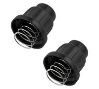 Kueohse 2 Piezas de Interruptor de Encendido con Botón AA, Cubierta del Botón de Encendido y Cubierta del Botón de Encendido con Resorte, Repuesto de Parrilla.