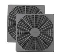 Kueohse 2 Piezas Protector de Ventilador a Prueba de Polvo, Rejilla de Ventilador de Ordenador ABS, Filtro de 120Mm, Cubierta de de Ventilador, Colador de Ventilador Sin Herramientas