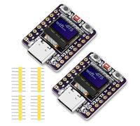 Kueohse 2 Placas de Desarrollo C3 con Pantalla OLED de 0,42 Pulgadas para Mini, Compatible con WiFi y Bluetooth.