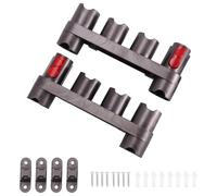 Kueohse 2 soportes para accesorios de aspiradora V15 V12 V11 V10 V8 V7 Soporte de pared para herramientas Organizador