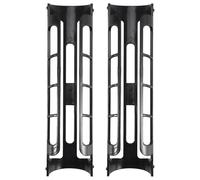 Kueohse 2 soportes para cápsulas de café, soporte lateral para monodosis, duradero, fácil de usar, color negro