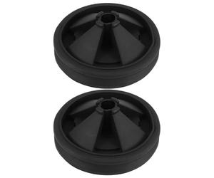 Kueohse 2-TLG. - Cubierta protectora antisalpicaduras de silicona (87 mm, diámetro exterior apto para trituradora de residuos alimentarios)