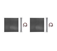Kueohse 2 Uds P6 Panel de Pantalla LED para Exteriores 32X32 Píxeles Módulo de Pantalla LED 192X192Mm 1/4 Scan RGB Panel de Pantalla LED A Color