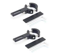 Kueohse 2 Uds. Soporte Ajustable para de Motocicleta Soporte de Luz para Motocicleta Soporte de Montaje de de Universal 20-38MM