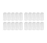 Kueohse 20 Clips de Retención de Peso con Deslizante para Cinturón de Buceo de 2 Pulgadas con Dientes para Cinturones de Cincha Estándar de 2 Pulgadas (5,1 Cm)