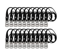 Kueohse 20 Correas con Hebilla para Bicicleta, Gimnasio, Pedales, Soportes para Pedales, Cuerdas, Entrenamiento, Demostración, Zapatillas de Carreras