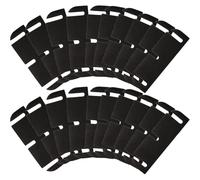 Kueohse 20 Cuñas de Plástico para Bisagras de Puertas, para Rellenar Huecos en Puertas Interiores y Ajustar la Distancia para Alinearlas, Cuñas de Bisagra de 3,5 Pulgadas.