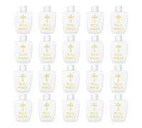 Kueohse 20 de de Plástico de 2 Oz, Recipientes Vacíos para Halloween Católico Cristiano de 60 Ml