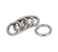 Kueohse 20 mm x 3 mm O Anillo soldado de flejes correas de acero inoxidable 5pzs
