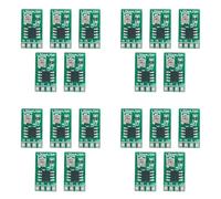 Kueohse 20 Piezas 30-1500MA Controlador LED de Corriente Constante Ajustable DC 3.3V 3.7V 4.2V 5V Placa de Control PWM Módulo de Potencia Reductor