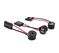 Kueohse 20 Piezas PC Placa Base Mini Altavoz Computadora de Escritorio Cubierta Protectora DIY CóDigo Interno Mini Enchufe Zumbador