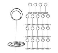 Kueohse 20 Soportes para NúMeros de Mesa de 3,35 Pulgadas, Soporte para Tarjetas de Lugar, Soportes para NúMeros de Mesa para Boda, Fiesta, GraduacióN, RecepcióN D
