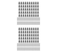 Kueohse 200 Uds Cortador de Plasma Consumibles Boquillas Puntas Corte Quemador Consumibles Kit Adecuado para AG60 WSD60 SG55