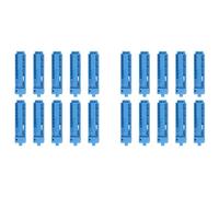 Kueohse 20Pcs 2 en 1 Riel Guía EconóMico de Longitud Fija Pelacables de Cable de Fibra ÓPtica Riel de Guía de Corte de Fibra ÓPtica Herramienta FTTH