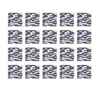 Kueohse 20X 3D Pegatinas de Pared Ladrillo Papel Pintado Azulejo para Cocina BañO Protector Salpicaduras DecoracióN para el Hogar 28X23.5Cm