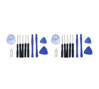 Kueohse 22 Pcs TeléFonos Celulares Kit de Herramientas de ReparacióN de Palanca de Apertura Destornilladores Herramientas