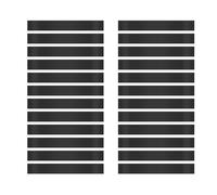 Kueohse 24 Bandas para Sillas para NiñOs con Pies Inquietos para Sillas, Herramientas para TDAH, Asientos Flexibles para Aula Primaria (Negro)