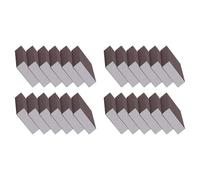 Kueohse 24 Esponjas de Lijado de Grano 220, Bloques de Lijado Finos para Paneles de Yeso, Metal, Madera, Lavables y Reutilizables