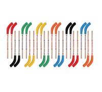 Kueohse 24 Lápices y Borradores de Hockey: Suministros para Fiestas Temáticas Deportivas con Palos de Hockey, Lápices Divertidos y Geniales para Fanáticos del Hockey y Estudiantes