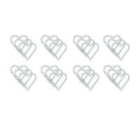 Kueohse 24 Paquetes de Metal de CorazóN de Guirnalda de Alambre en Forma de CorazóN de 12 Pulgadas para Manualidades Caseras del DíA de San ValentíN de la Boda