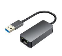 Kueohse 2500Mbps USB C Ethernet A RJ45 2.5G Adaptador con Cable USB Tarjeta de Red LAN RJ45 para PC Portátil