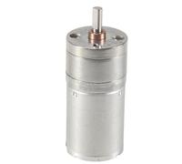 Kueohse 25GA-370 DC 12V Mini Caja de Cambios Motorreductor de ReduccióN de Velocidad para Cerradura ElectróNica (300RPM)