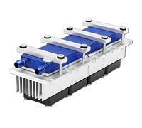 Kueohse 288W Refrigerador TermoeléCtrico de RefrigeracióN Peltier DC12V Semiconductor de Enfriamiento de Aire Acondicionado Kit de Bricolaje