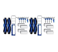Kueohse 2Conjunto Kit de Piezas de Repuesto para Robovac 11S 25C 30 30C 35C 12 15T 15C Slim Robot Aspiradora Cepillo Lateral Principal Filtro Hepa