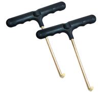 Kueohse 2Pcs Trampoline Spring Pull Tool, Trampoline Puller T-Hook Spring Puller Tool
