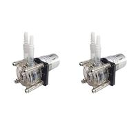 Kueohse 2X 500Ml/Min Lift=5M G928 Bomba PeristáLtica de Flujo FáCil de Instalar Bomba PeristáLtica Bomba Dosificadora Bomba de VacíO Tipo Plano 12V