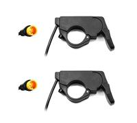 Kueohse 2X Acelerador Ebike Desmontaje RáPido Acelerador de Pulgar Izquierdo/Derecho 109R Aceleradores de Dedo de Mano para Bicicleta EléCtrica de 12V-72V B
