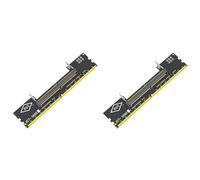 Kueohse 2X Adaptador de Memoria DDR5 para Portátil A SO DDR5 UDIMM para Escritorio. Comprobador de Memoria. Convertidor de DDR A DDR5 UDIMM.