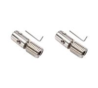 Kueohse 2X Adaptador Giratorio de Liberación Rápida con Tornillo M16 para Muñecas TPE, Interfaz Universal Giratoria Multiángulo.