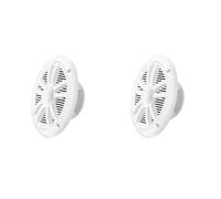 Kueohse 2X Altavoces Marinos de 6,5 Pulgadas y 120 W, Estéreo, Resistentes Al Agua, para, Carritos de Golf, Autocaravanas, Vehículos Todoterreno, UTV, Barcos, Saunas, Color