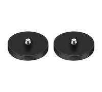 Kueohse 2X Base de Soporte de Succión Magnética, Orificio de Rosca de Tornillo de 1/4 de Pulgada, Soporte para Cámara de Acción, Accesorios de Fotografía para Cámara