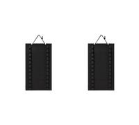 Kueohse 2X Bolsa de Fieltro para Colgar en la Pared para Guardar Cinturones de Taekwondo y Accesorios con Múltiples Bolsillos.
