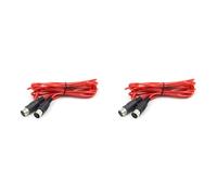 Kueohse 2X Cable de Extensión MIDI de 5 Pines Macho A Macho, Cable MIDI para Piano Eléctrico, Guitarra, Instrumento, Cable de PC de 3 Metros