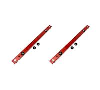 Kueohse 2X CarpinteríA de 300 mm, AleacióN de Aluminio, Riel de Inglete, Pista en T, Ranura en T, de Mesa, Enrutador, Varilla Medidora de Inglete, Herramienta de Bricolaje, Rojo