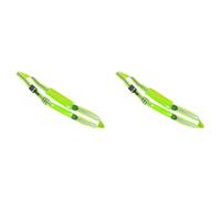 Kueohse 2X Cinturón Reflectante LED con Soporte para Teléfono, Equipo de Reflectante de Alta Visibilidad, Luces de Seguridad Recargables con Luz