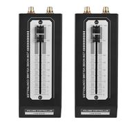 Kueohse 2X Controlador de Volumen Pasivo Mini Preamplificador Pasivo Altavoz Activo Controlador de Ajuste de Volumen Equipo de Audio Profesional